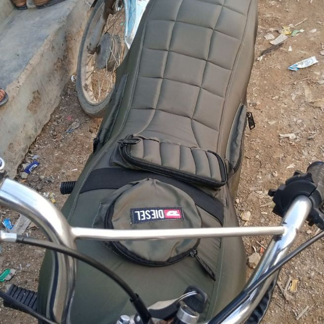 Best quality bike seat cover for 70/125 And Pridor 100cc with 12 mm soft foam