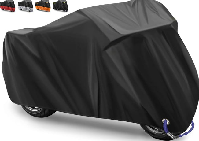 Full Size Scratch & Water Proof CD 70/ 100/ 125 cc Bike COVER Anti Scratch Waterproof & Dust Proof Top