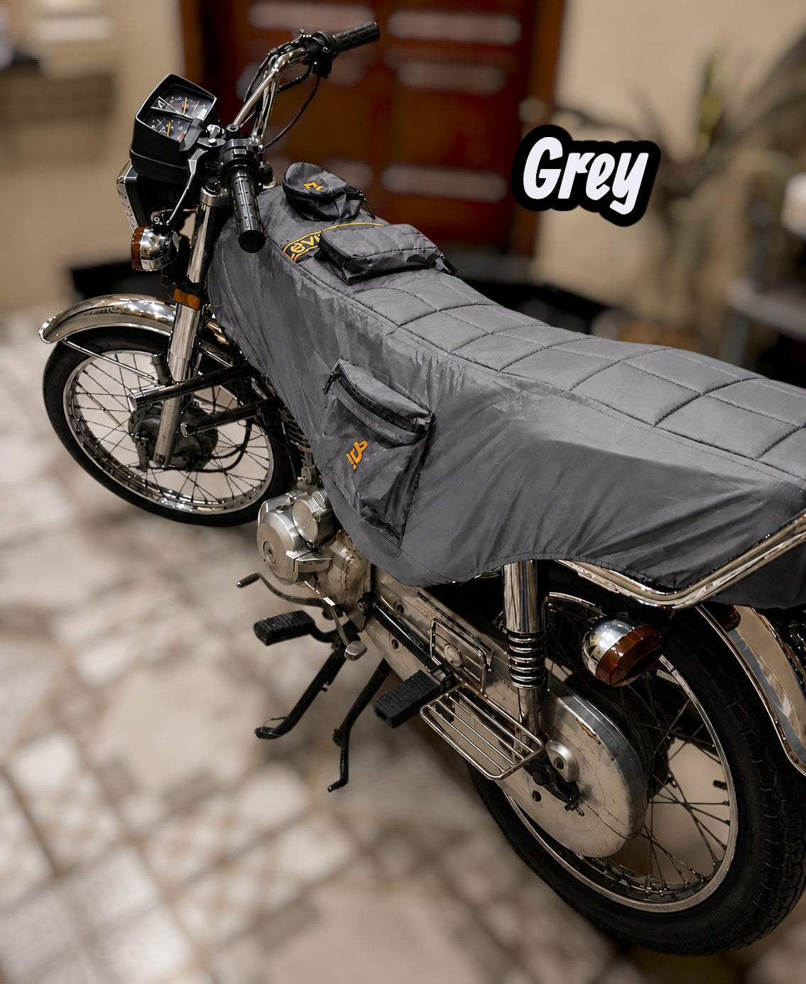 Best quality bike seat cover for 70/125 And Pridor 100cc with 12 mm soft foam