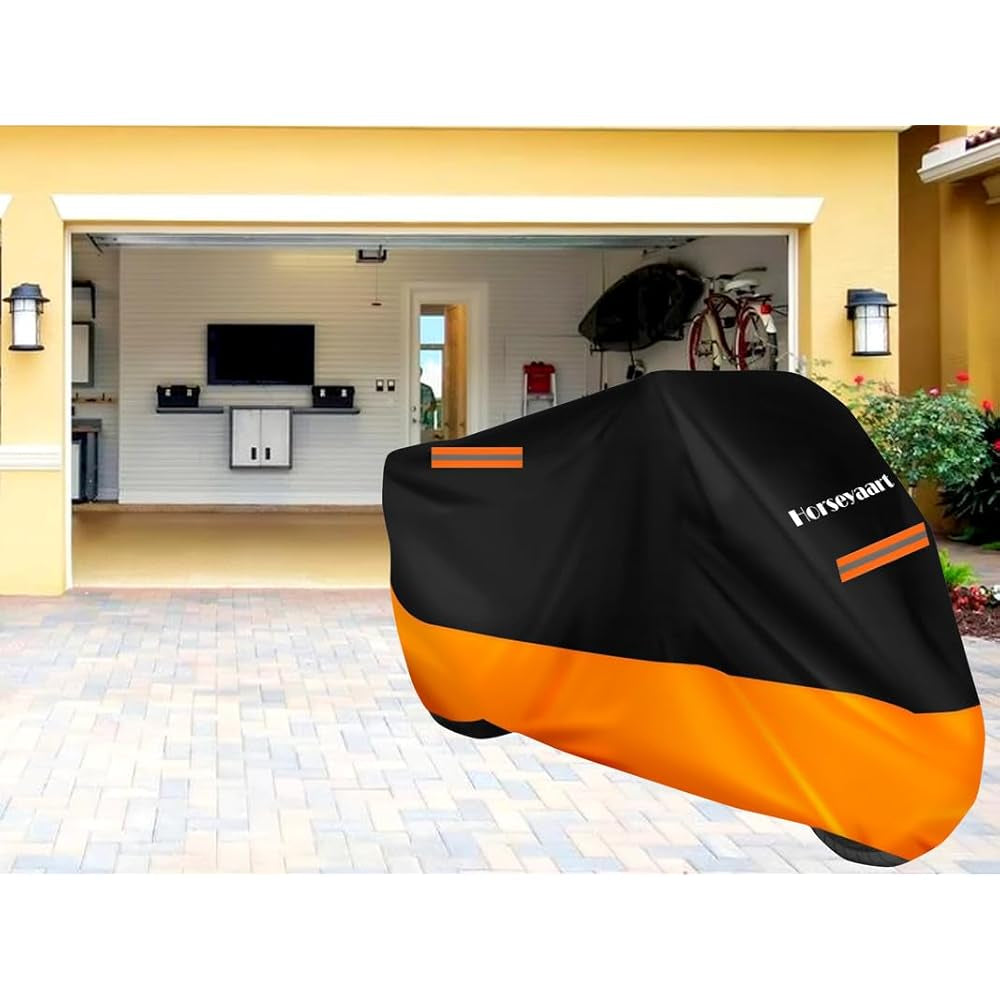 Full Size Scratch & Water Proof CD 70/ 100/ 125 cc Bike COVER Anti Scratch Waterproof & Dust Proof Top