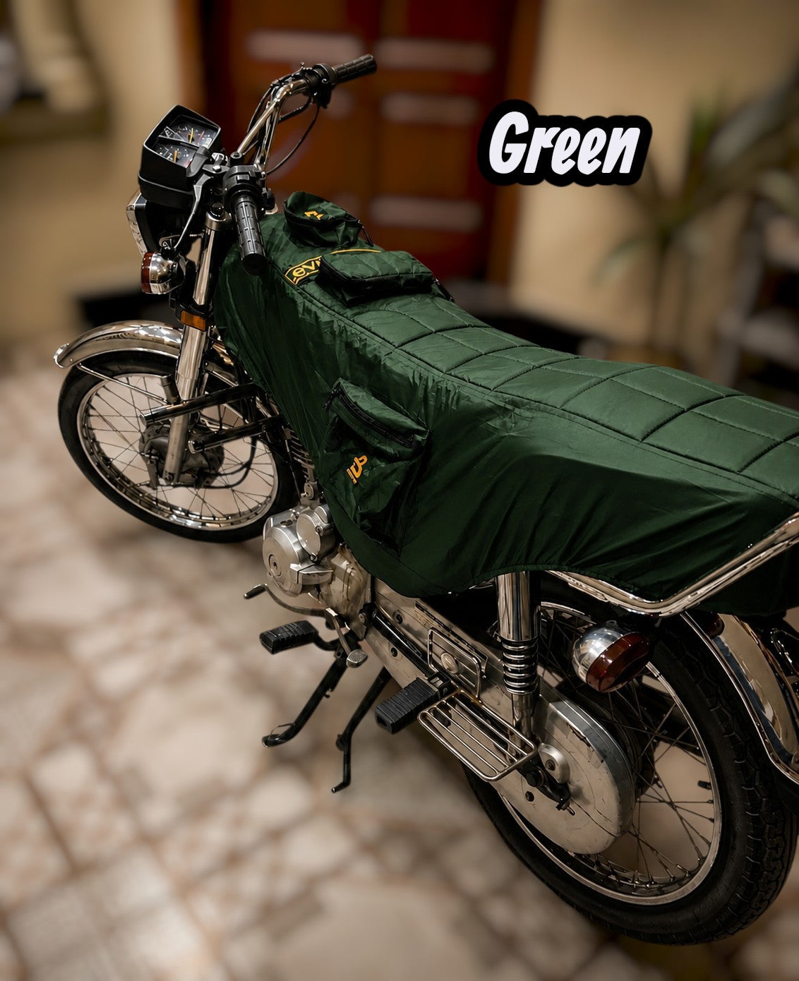 Best quality bike seat cover for 70/125 And Pridor 100cc with 12 mm soft foam