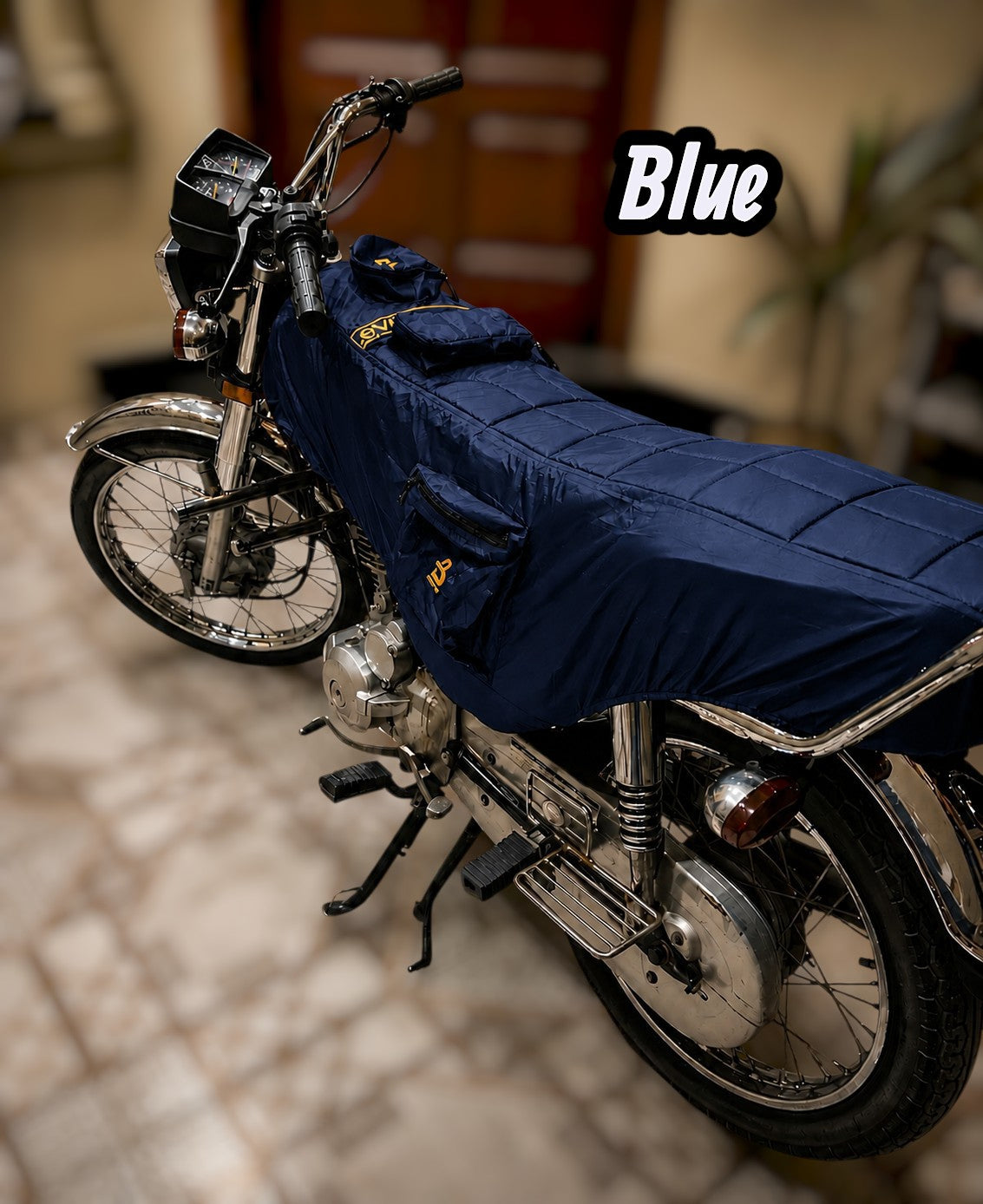 Best quality bike seat cover for 70/125 And Pridor 100cc with 12 mm soft foam